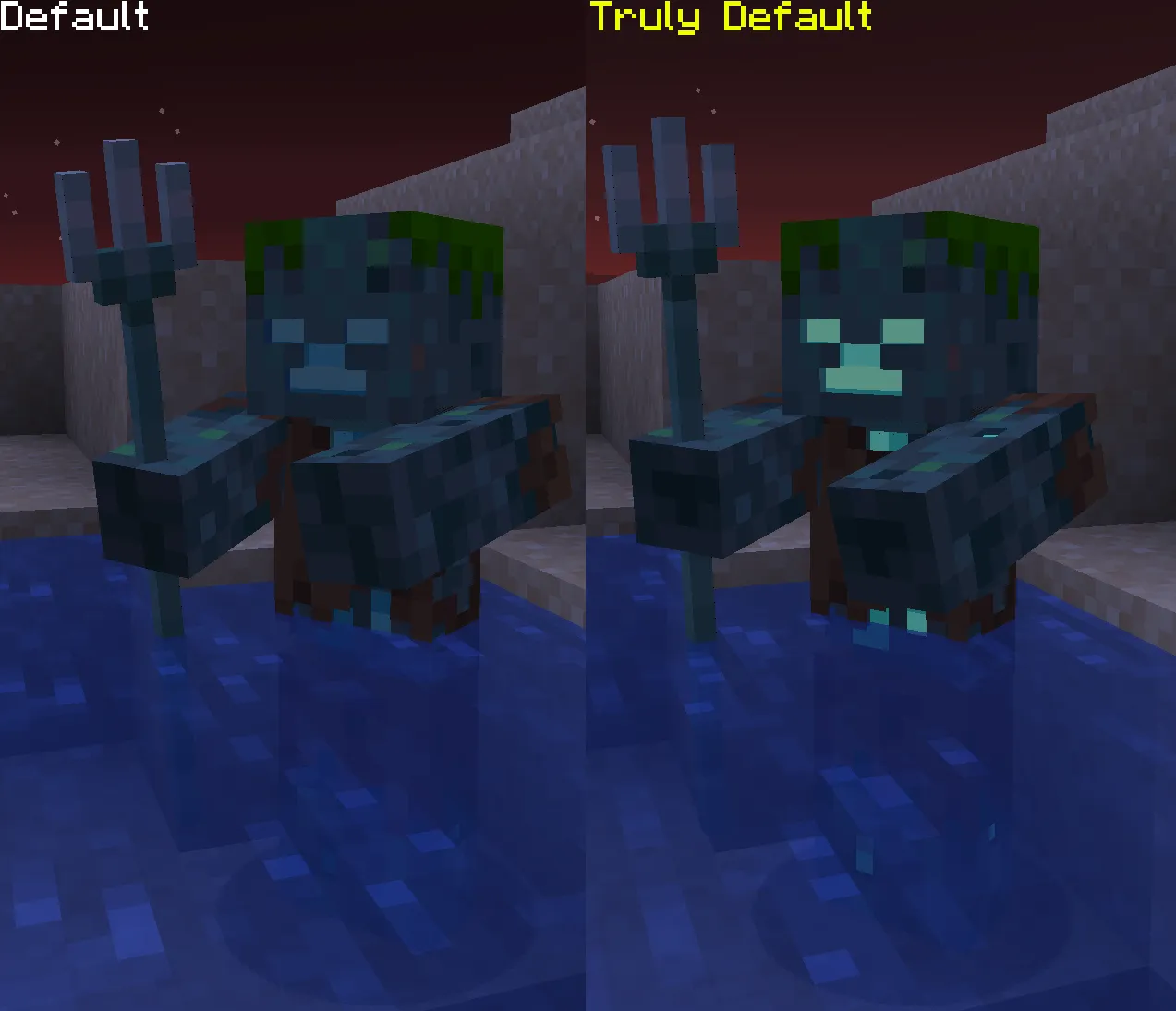 Truly-Default, Текстуры, Minecraft