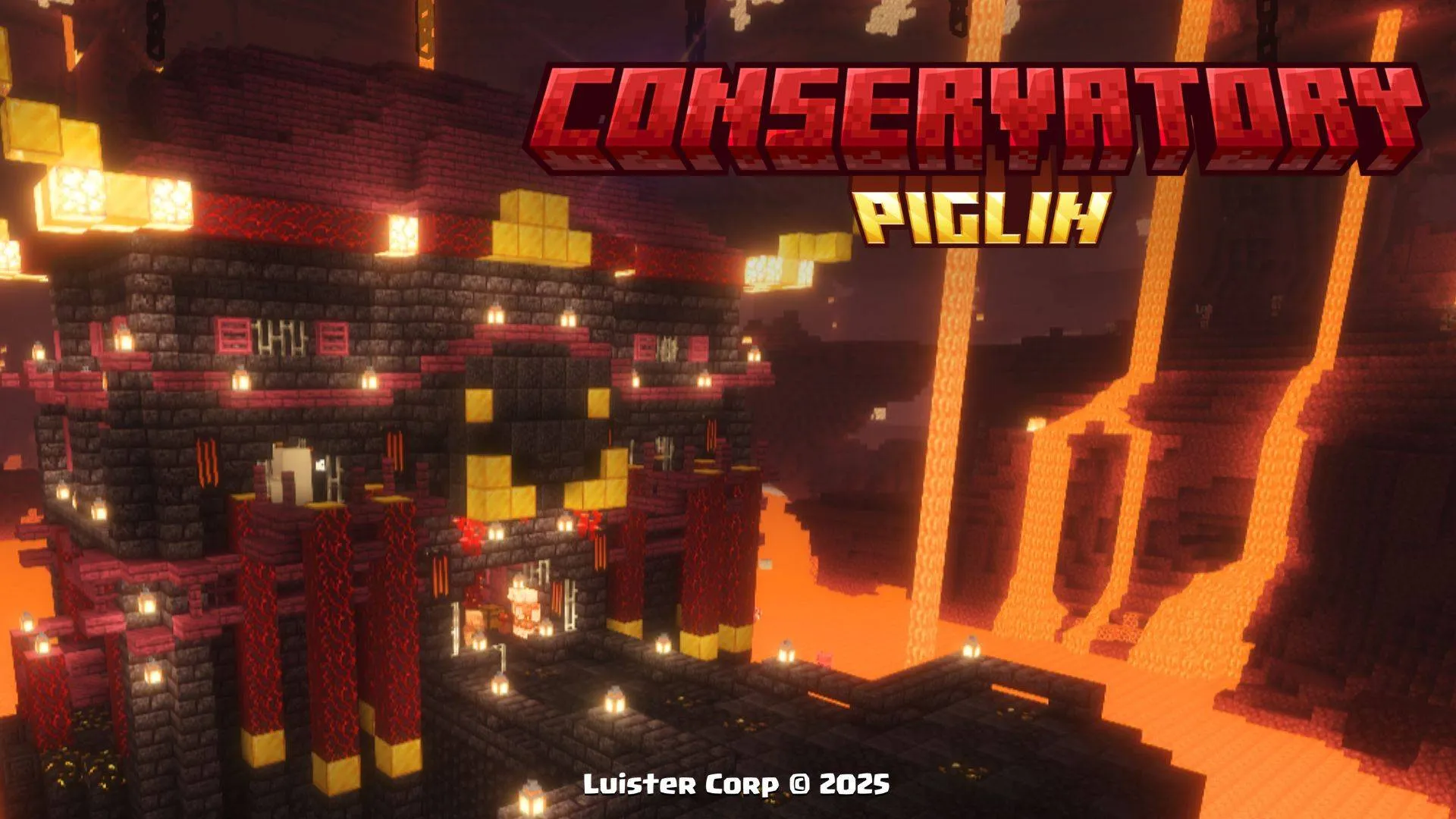 Piglin Conservatory Structures, Моды, Minecraft