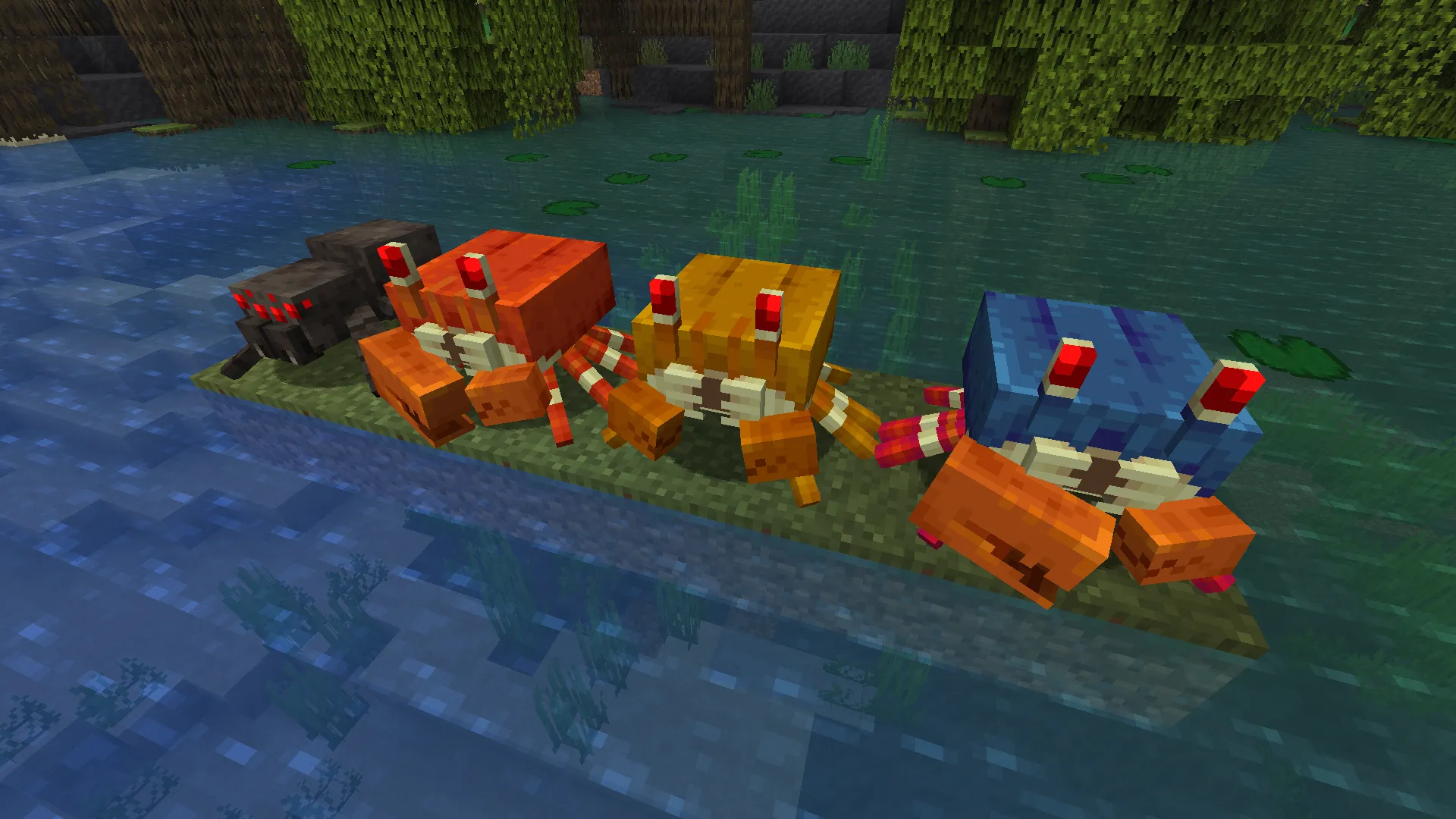 AL's Spiders Revamped: Classic Legs — скриншот 4 (Текстуры, Minecraft)