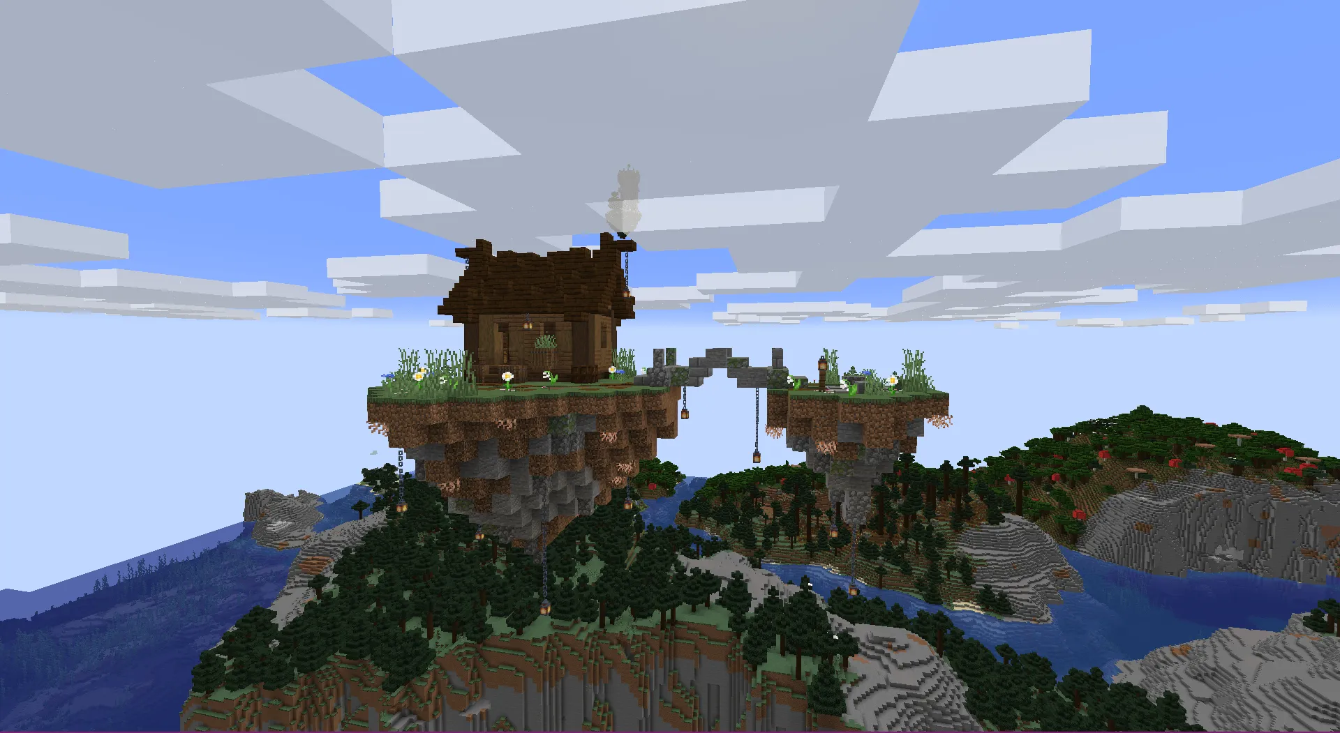 Ember's Floating Islands - Forge / Fabric, Моды, Minecraft