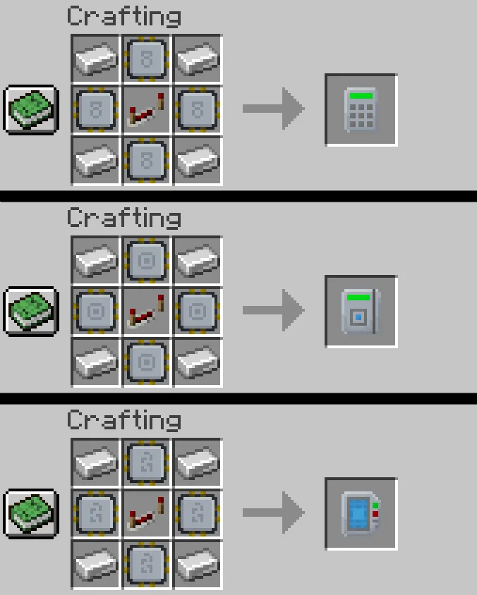 Numerical, Моды, Minecraft