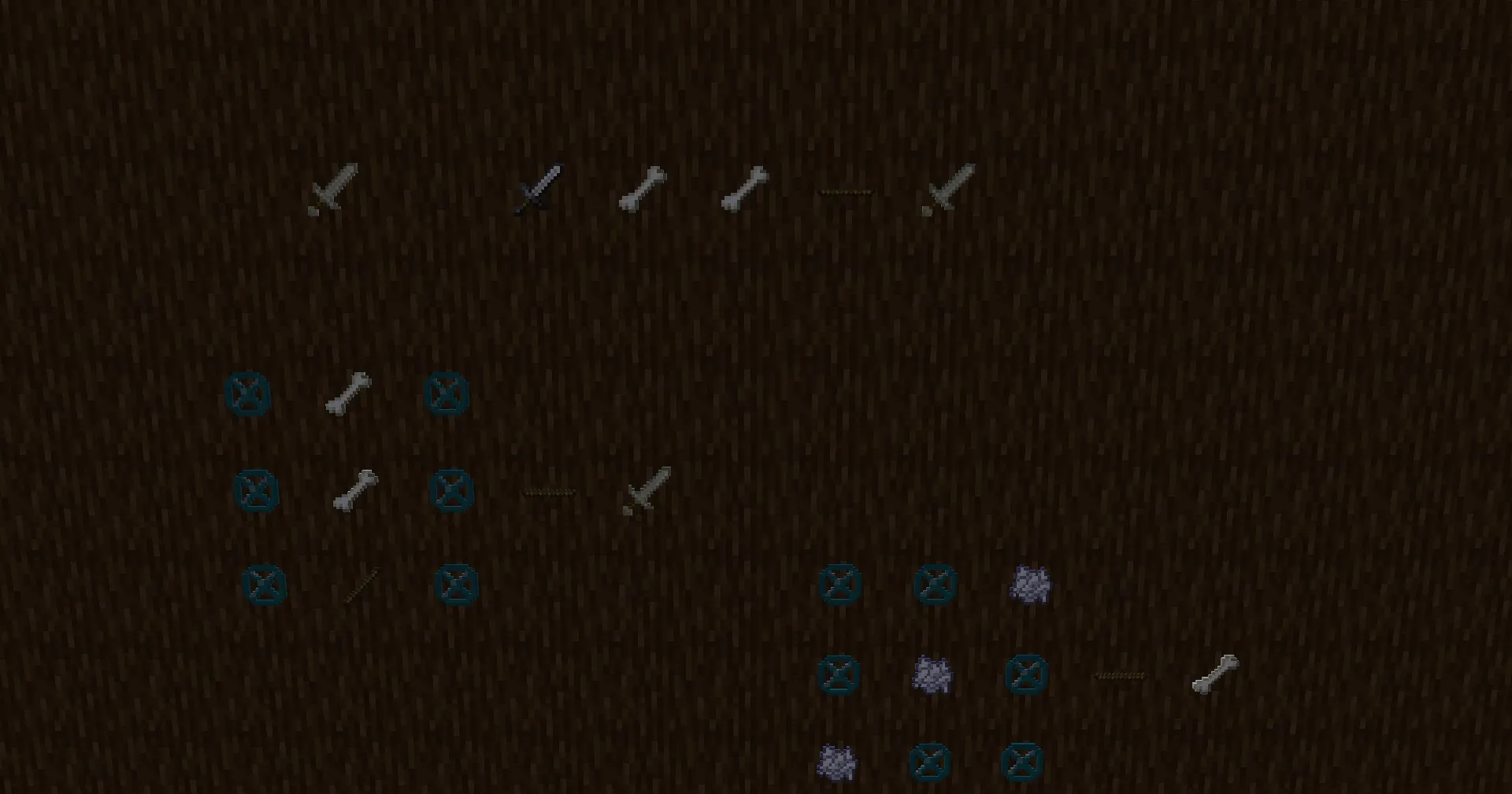 Striker's bone tools — скриншот 1 (Моды, Minecraft)