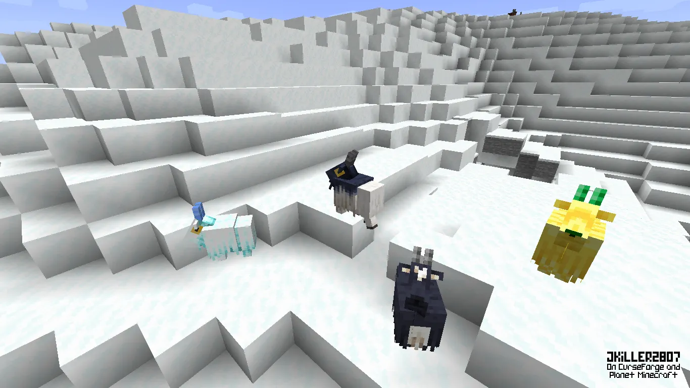 Oh my Goats, Текстуры, Minecraft