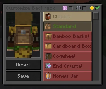 Jirho's More Dark GUI — скриншот 3 (Текстуры, Minecraft)