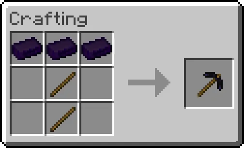 Obsidian Equipment, Моды, Minecraft