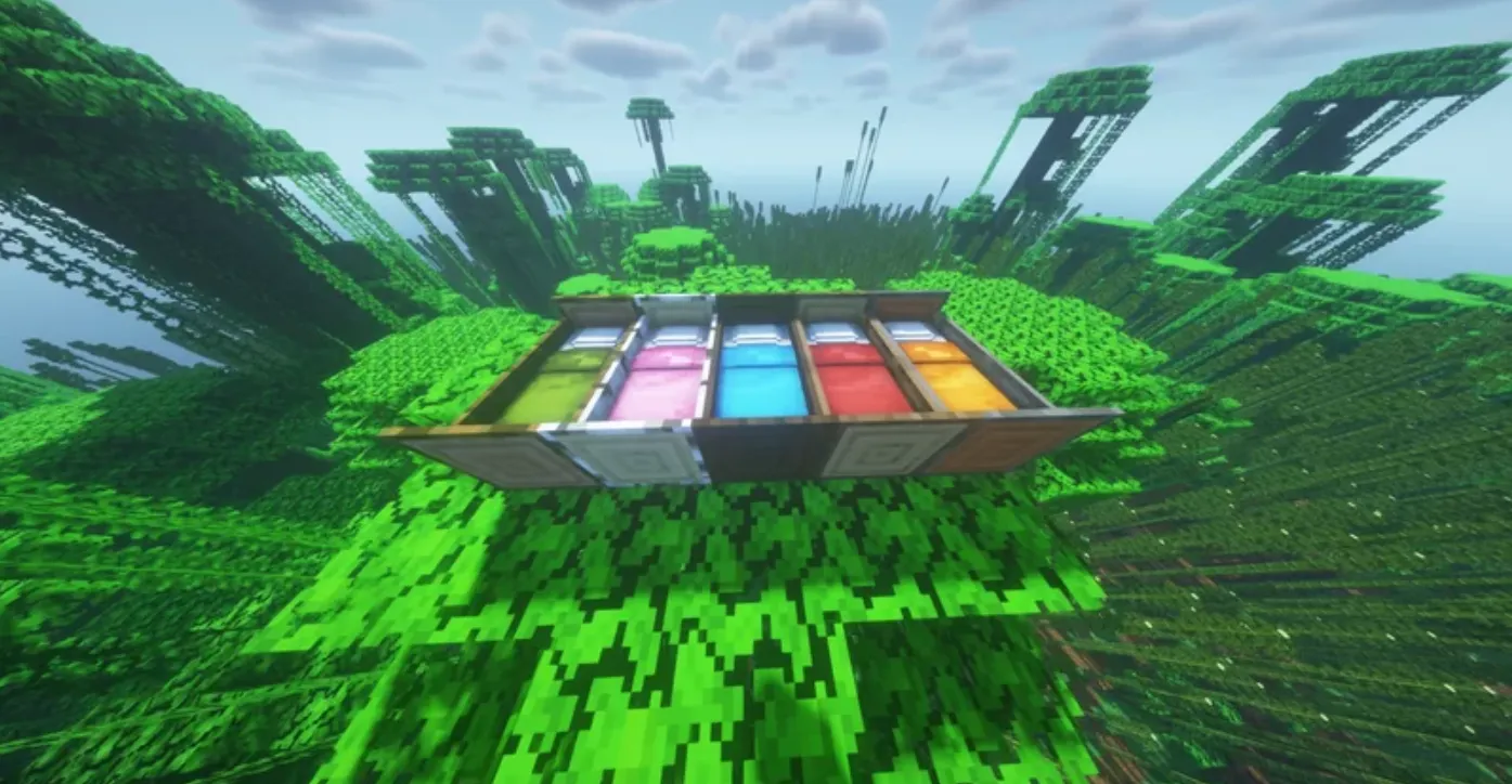 Log Beds — скриншот 1 (Текстуры, Minecraft)