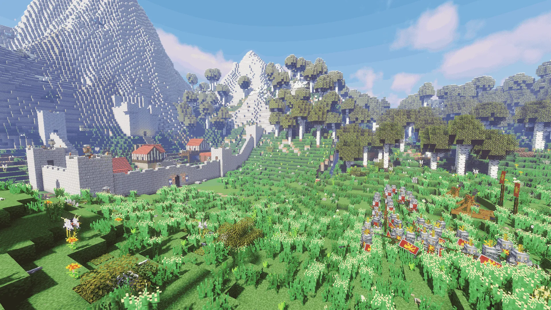Armies of Terra — скриншот 1 (Модпаки, Minecraft)