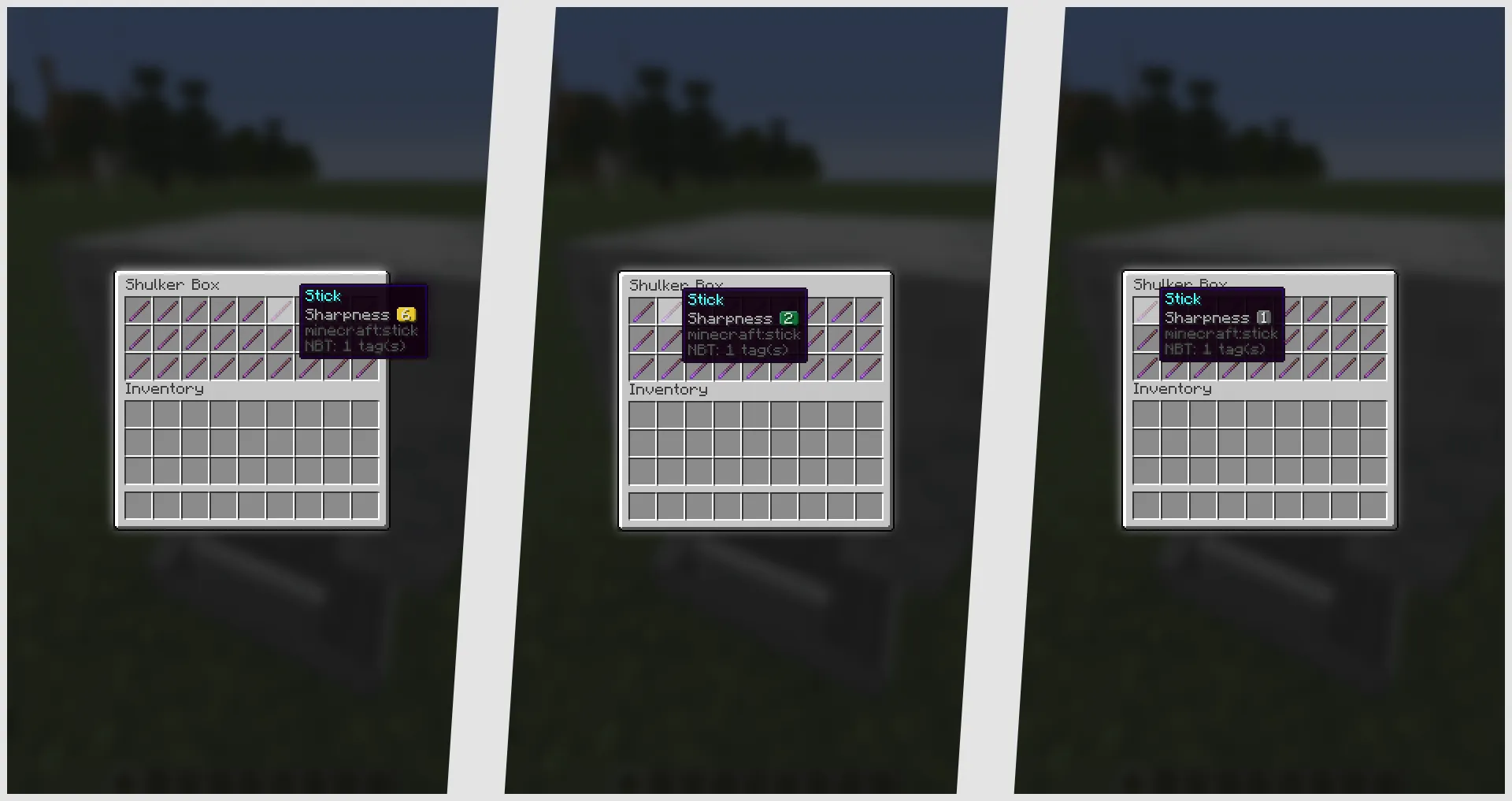 Enchant Display: Arabic numerals — скриншот 1 (Текстуры, Minecraft)