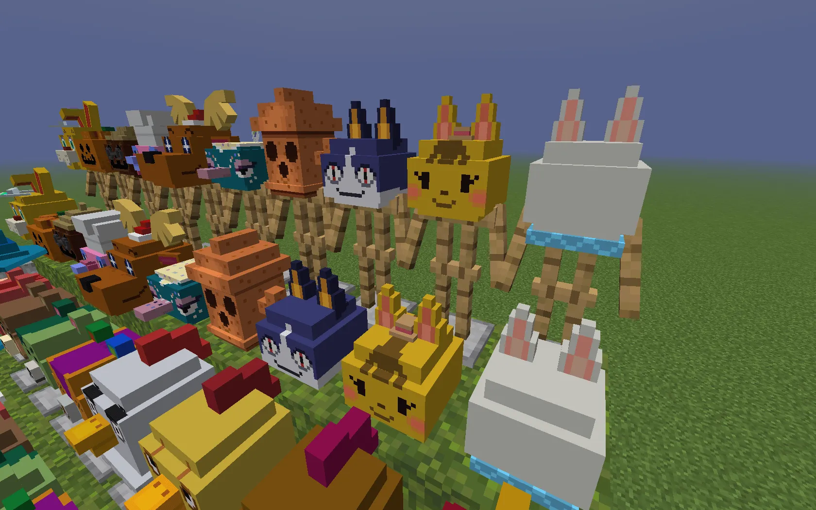 Animal Crossing Hats — скриншот 12 (Текстуры, Minecraft)