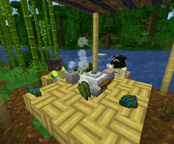 Tradução PT BR Tea Aroma, Текстуры, Minecraft