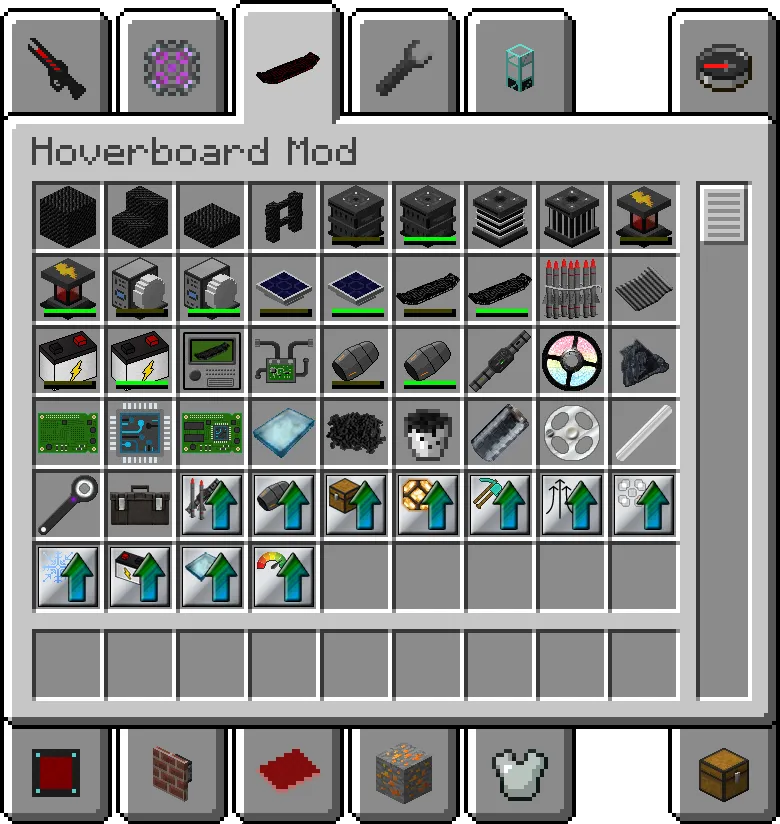 Arkif's Hoverboard Mod, Моды, Minecraft