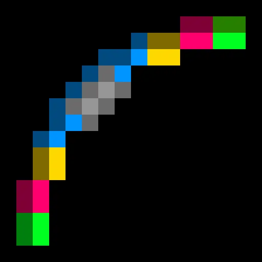 Rainbow Items — скриншот 1 (Текстуры, Minecraft)