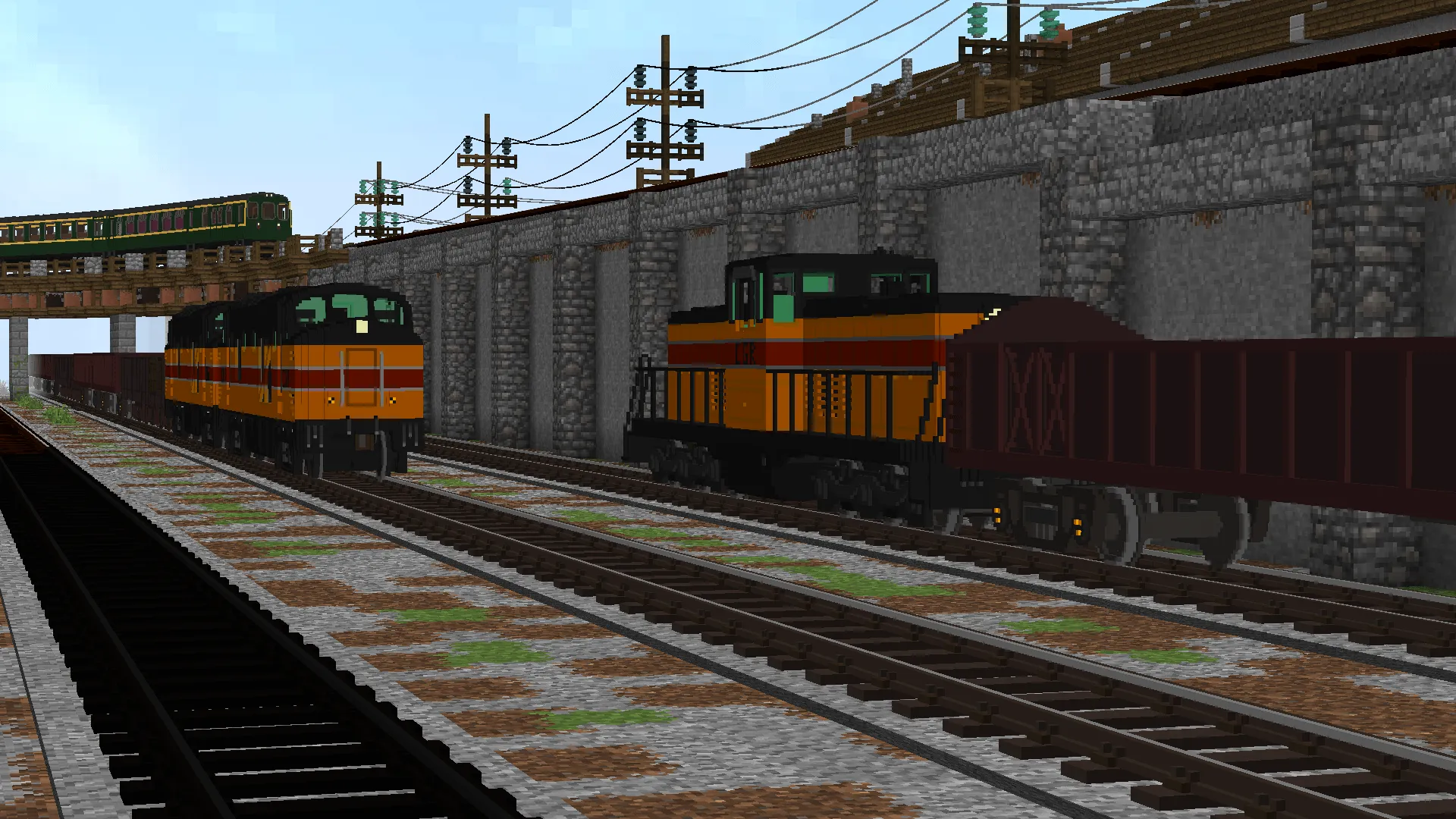 Kheyvak Locomotive Works, Текстуры, Minecraft