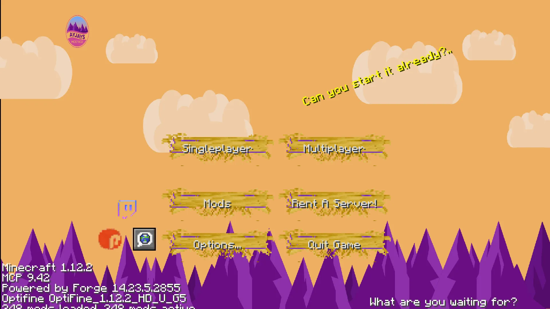 Ayjays Modpack, Модпаки, Minecraft
