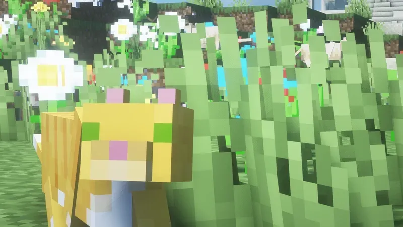cute fluff balls, Текстуры, Minecraft