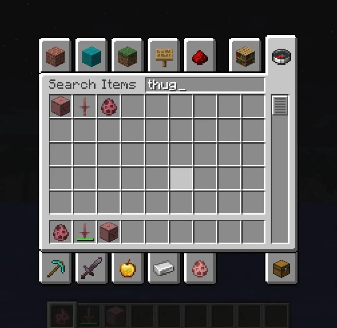 Thuggy — скриншот 1 (Моды, Minecraft)
