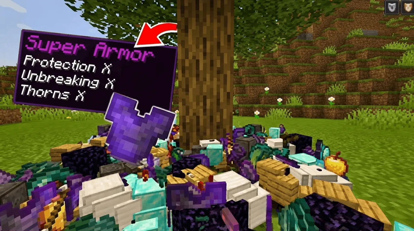 Woods is OP, Дата-паки, Minecraft