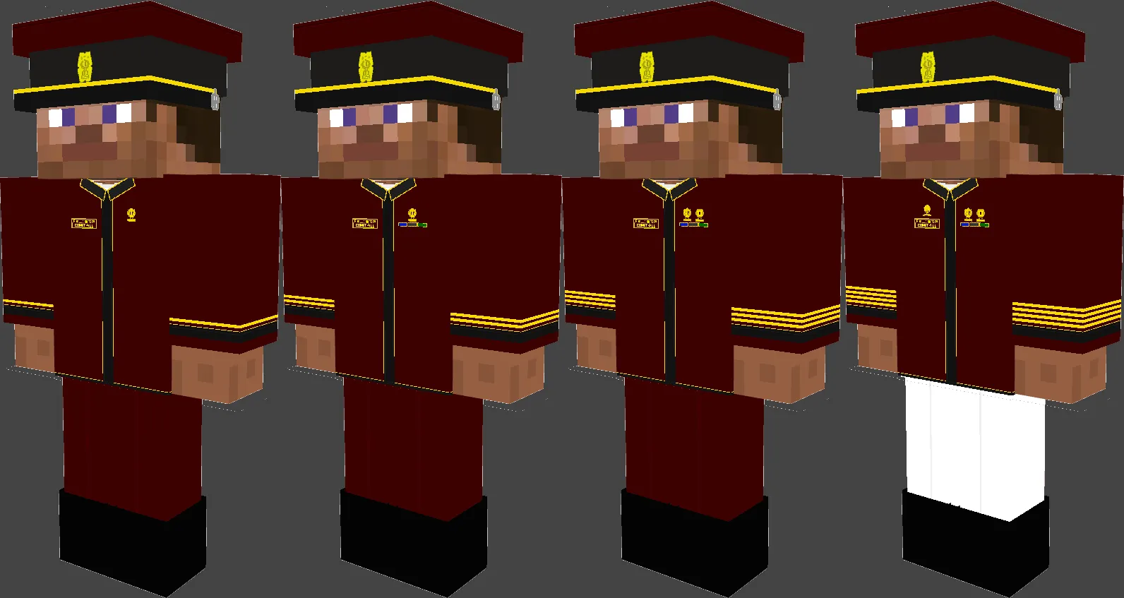 Expanded Public Safety Cadet Uniforms — скриншот 1 (Моды, Minecraft)