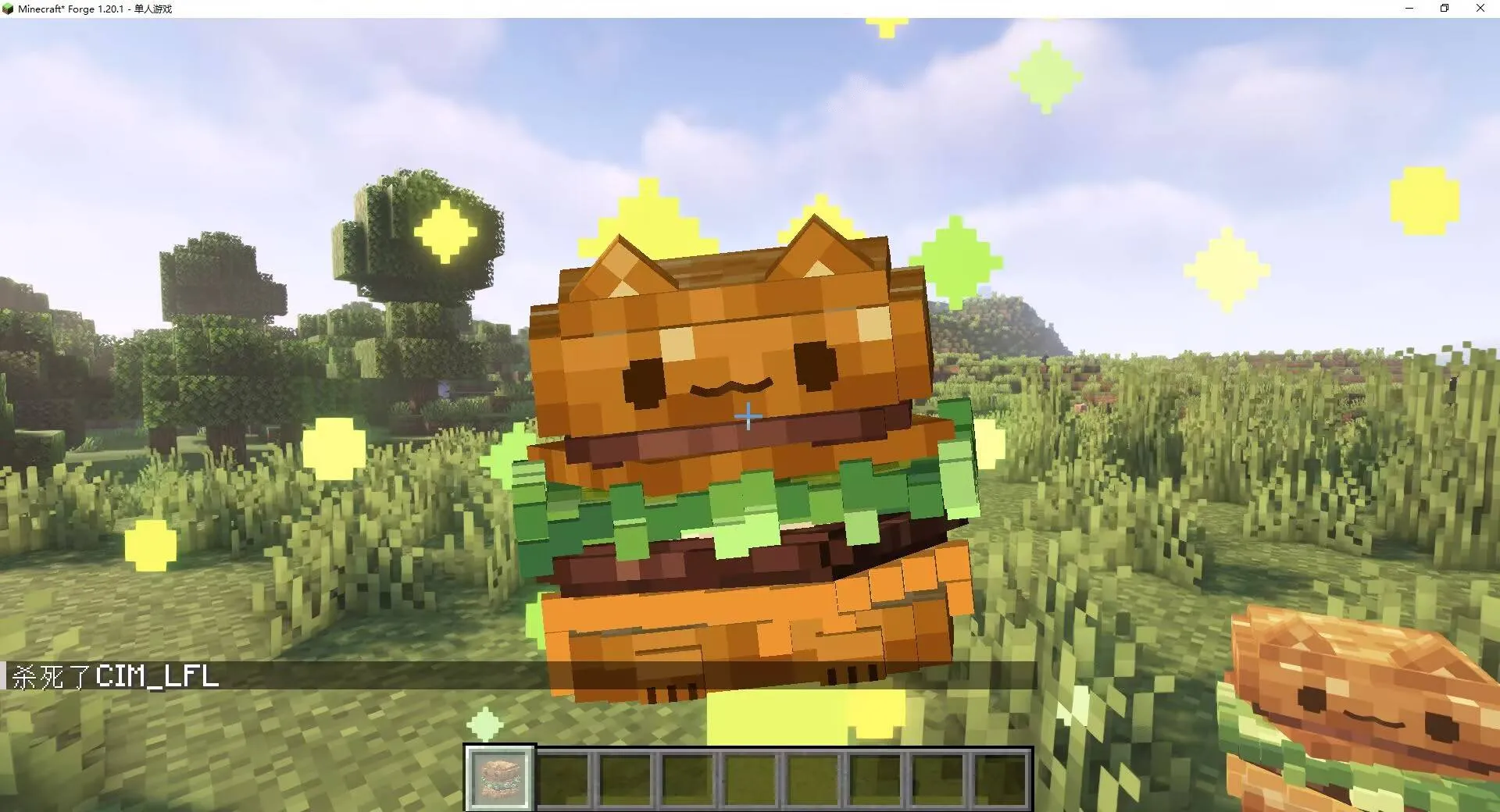 Cat Burger, Моды, Minecraft