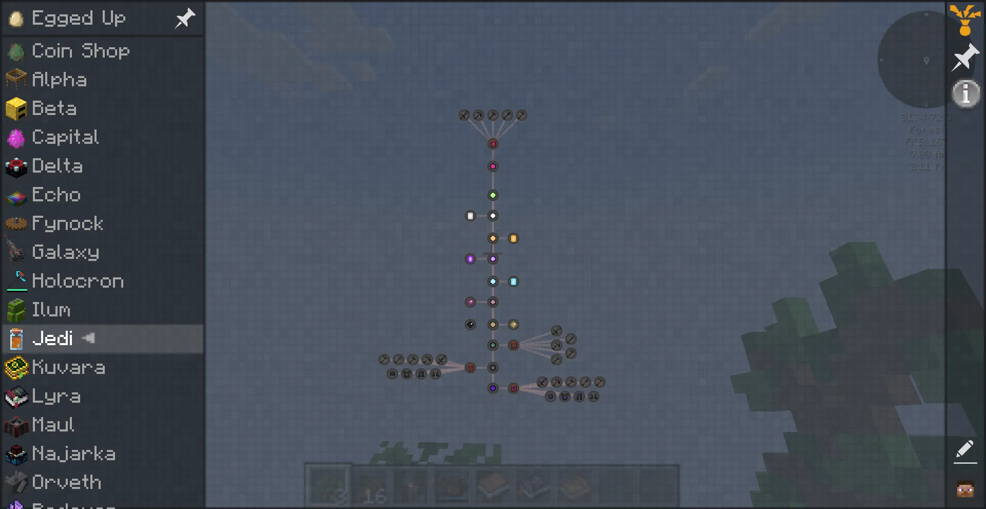 Egged Up, Модпаки, Minecraft