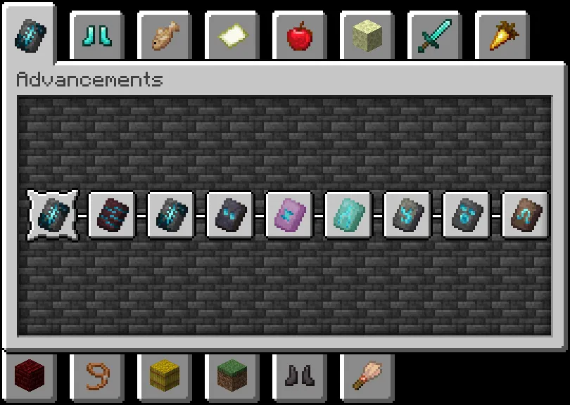 Vanilla Advancement Precisions — скриншот 9 (Кастомизации, Minecraft)