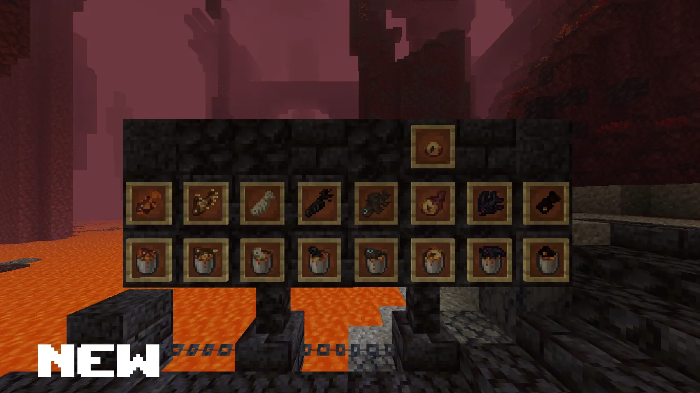 Nether Depths - Re-Fleshed — скриншот 2 (Текстуры, Minecraft)