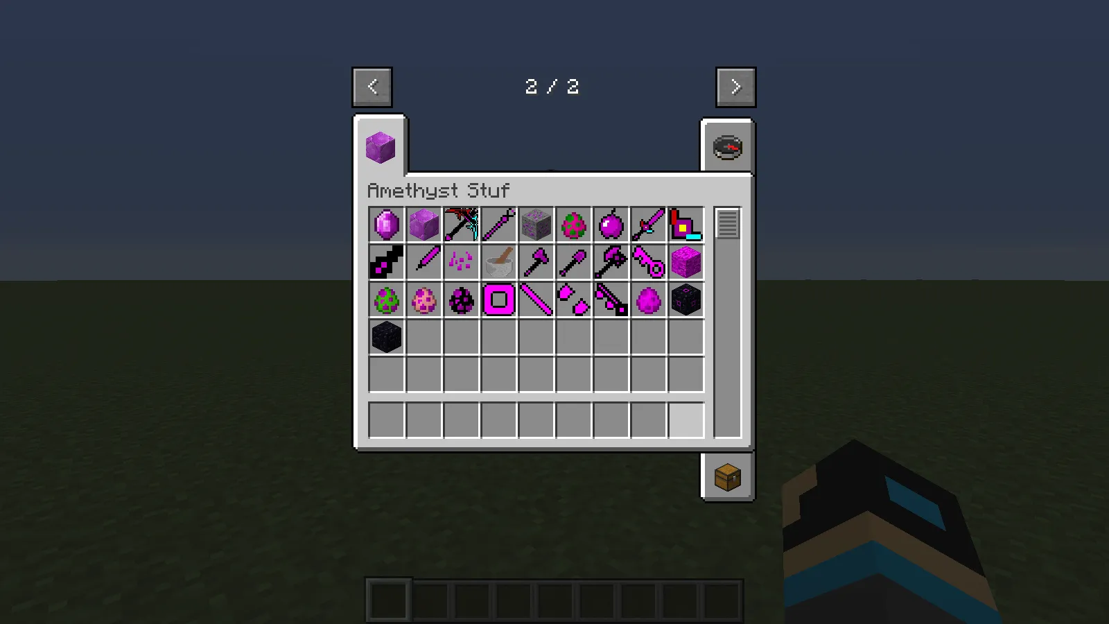 AmethystStuff — скриншот 1 (Моды, Minecraft)