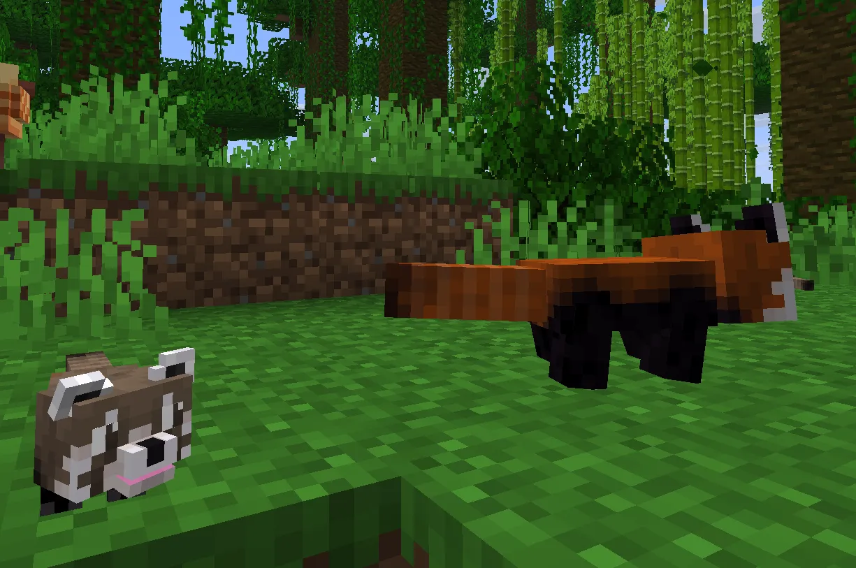 Animal Garden - Red Panda — скриншот 5 (Моды, Minecraft)