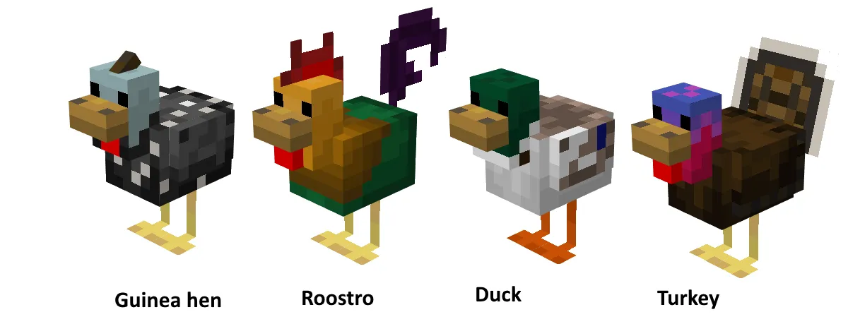 Nature's Miracle, Моды, Minecraft