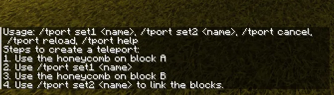 Teleport Block — скриншот 1 (Моды, Minecraft)