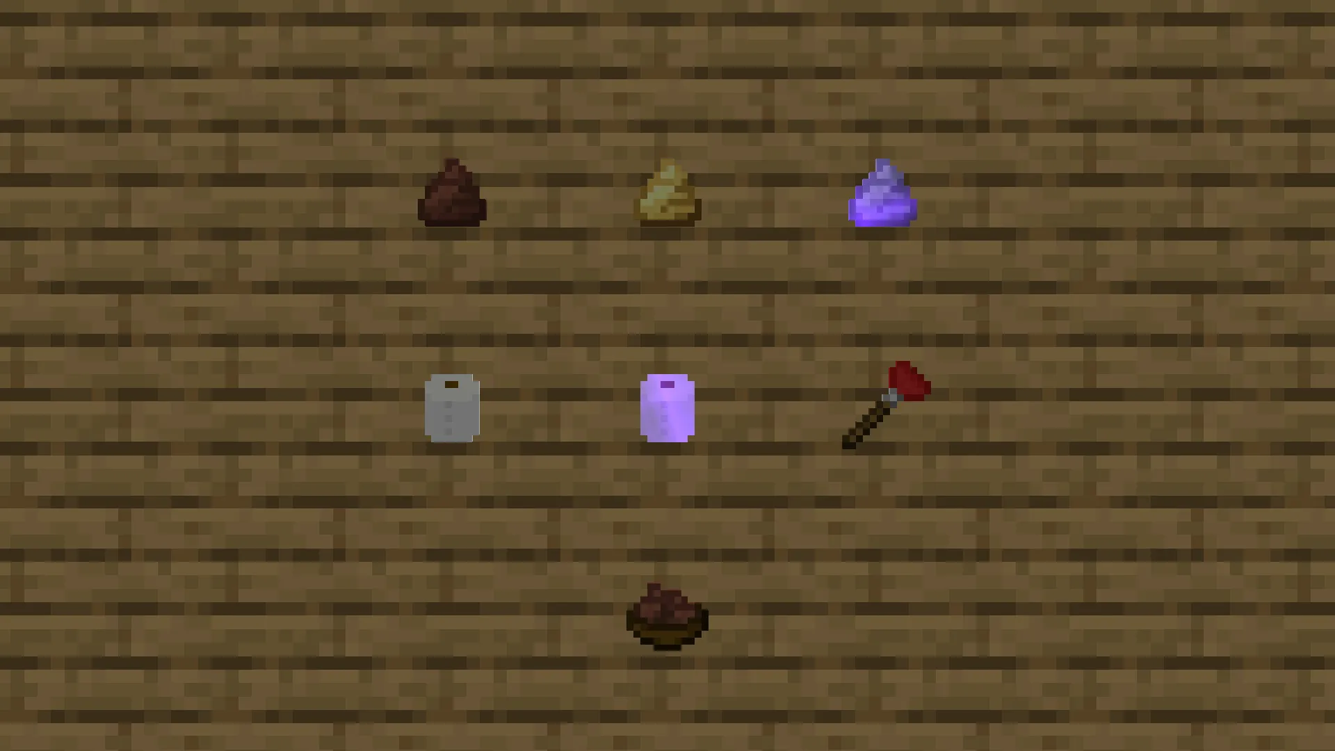 Omega Poo, Моды, Minecraft