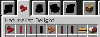 Naturalist Delight, Моды, Minecraft
