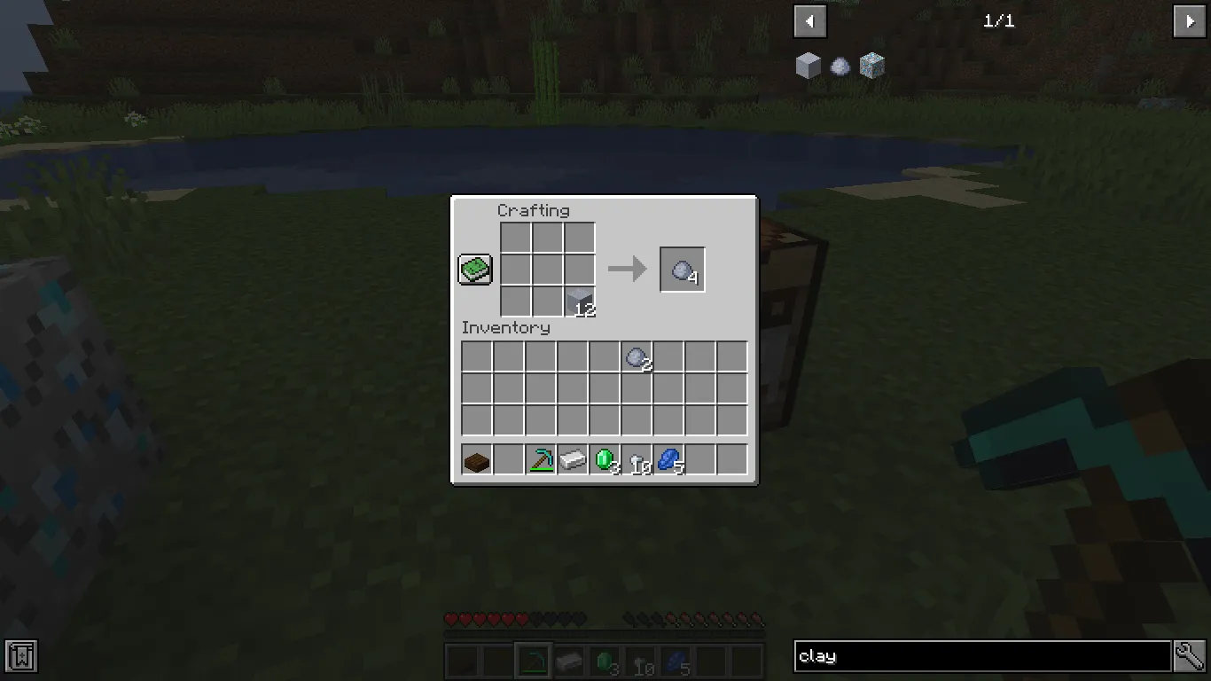 Clay Ore, Моды, Minecraft