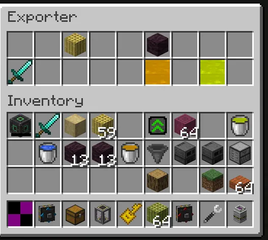 BBL Routers, Моды, Minecraft