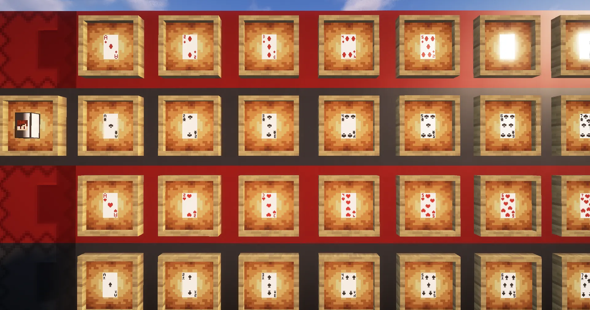 BlackJack Cards — скриншот 3 (Текстуры, Minecraft)
