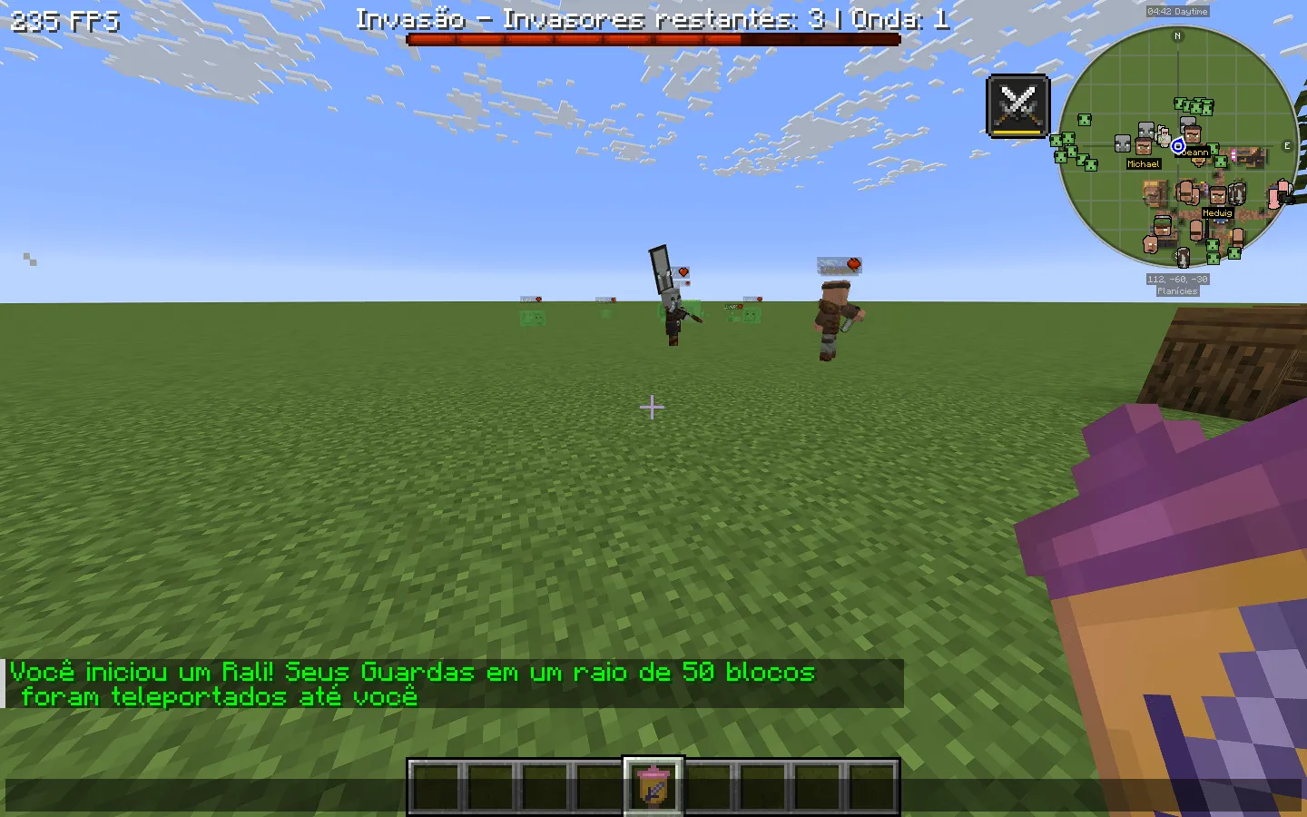 Rally of the Guard - GuardVillagers — скриншот 2 (Моды, Minecraft)