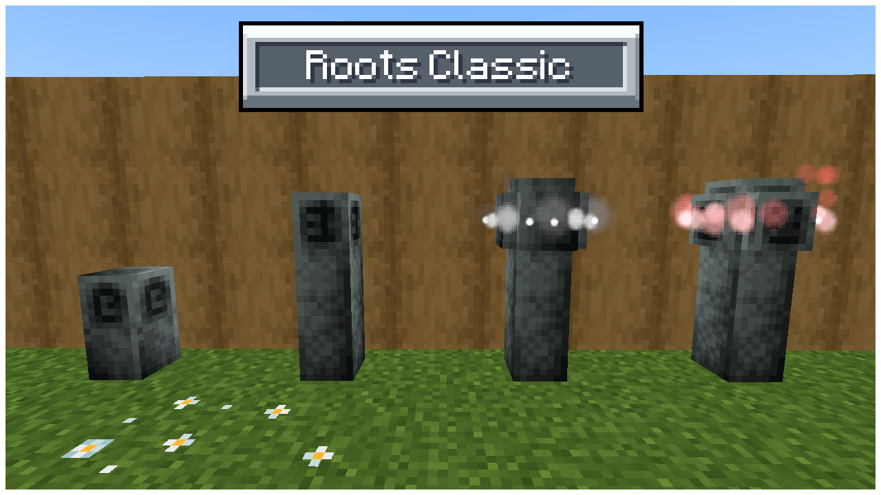 Mandala: Roots Classic Retextured [Español] — скриншот 2 (Текстуры, Minecraft)