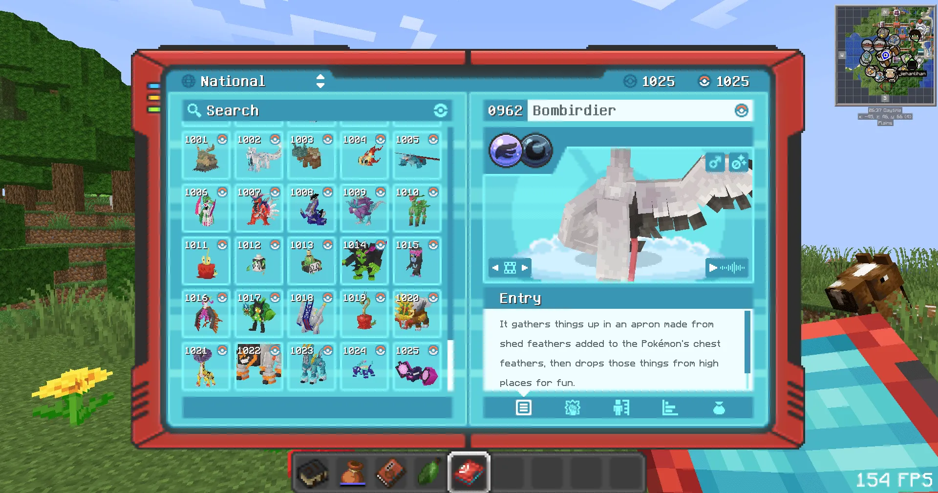 Cookiemon - Pokemon Cobblemon RPG & Cookies — скриншот 18 (Модпаки, Minecraft)