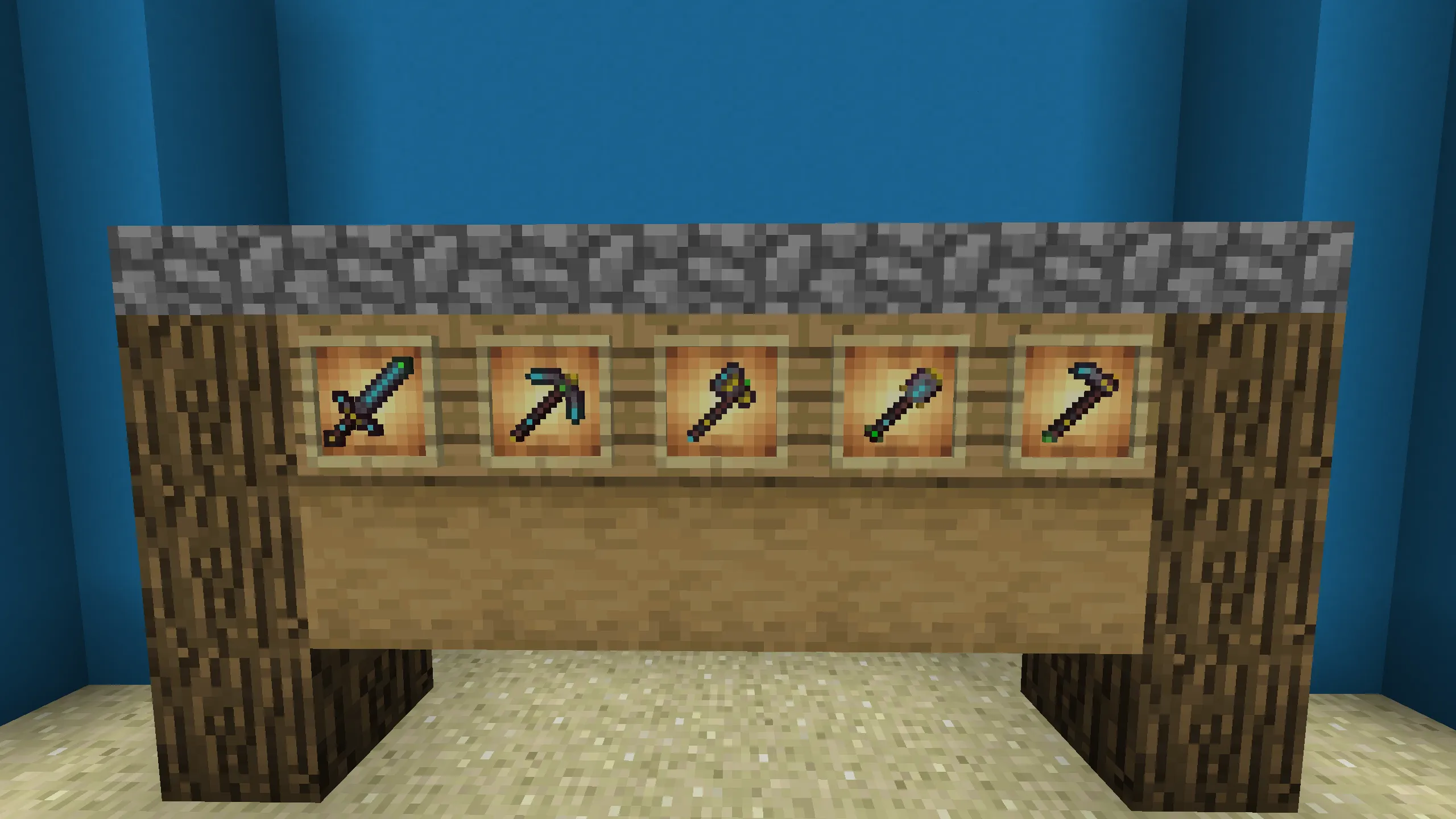 Classic Improvements ADD-ON 5 Fancy Netherite — скриншот 1 (Текстуры, Minecraft)