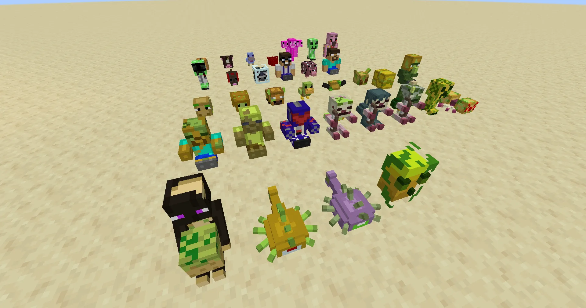 Mini Mob Trophy, Моды, Minecraft