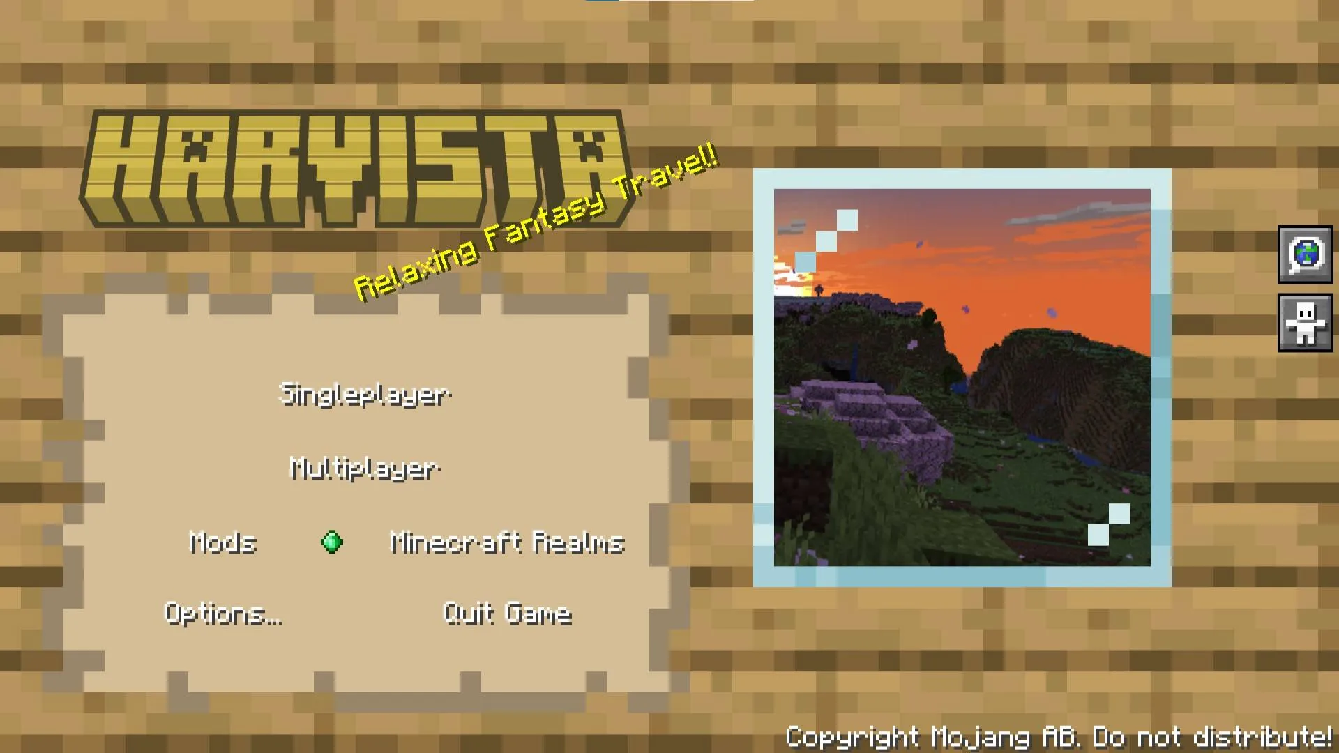 Harvista — скриншот 2 (Модпаки, Minecraft)
