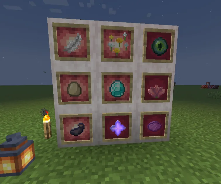 Pink Item frames, Текстуры, Minecraft