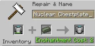 NucleArmor, Моды, Minecraft