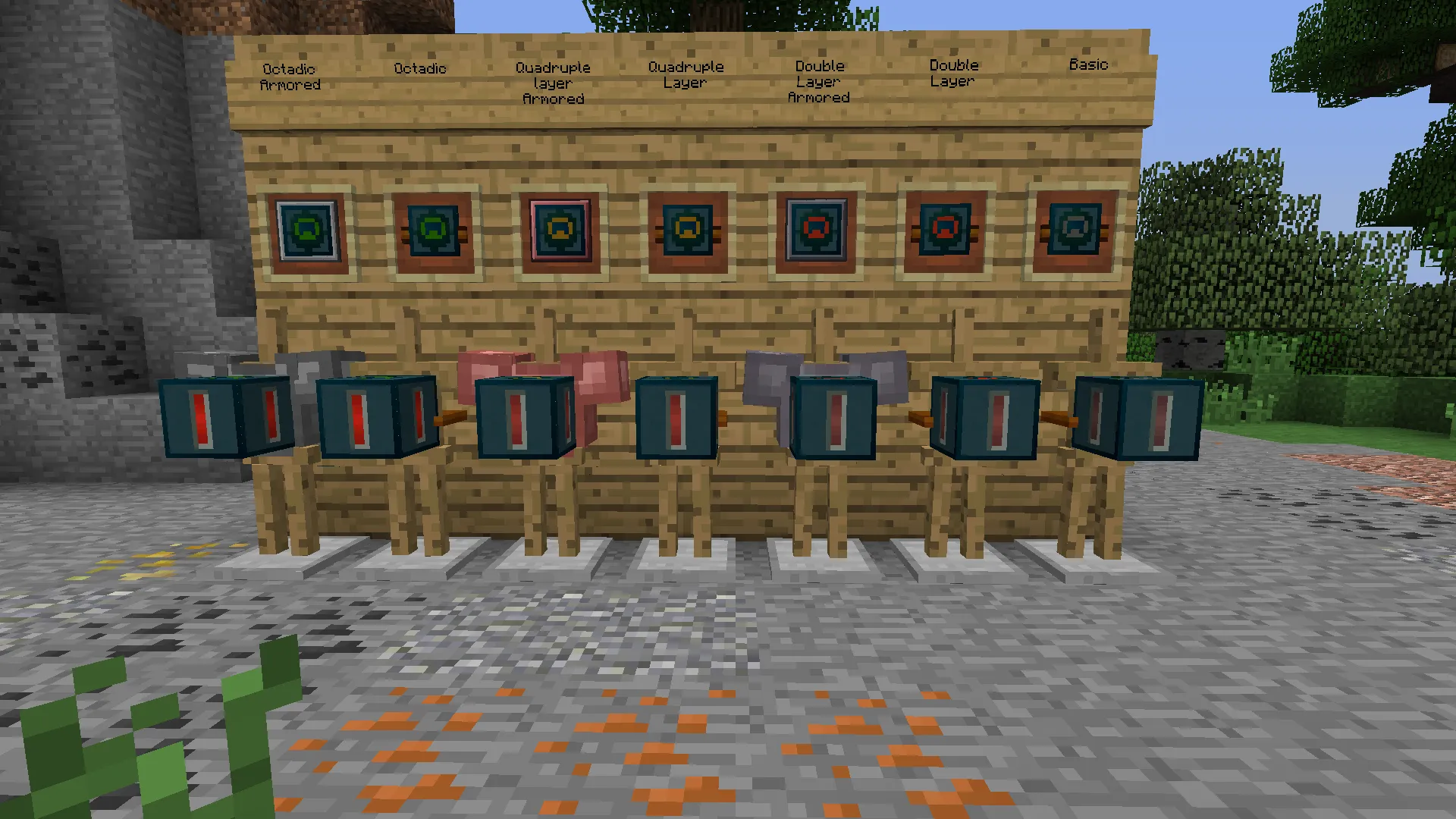 SJ.E.IO.R.D, Текстуры, Minecraft