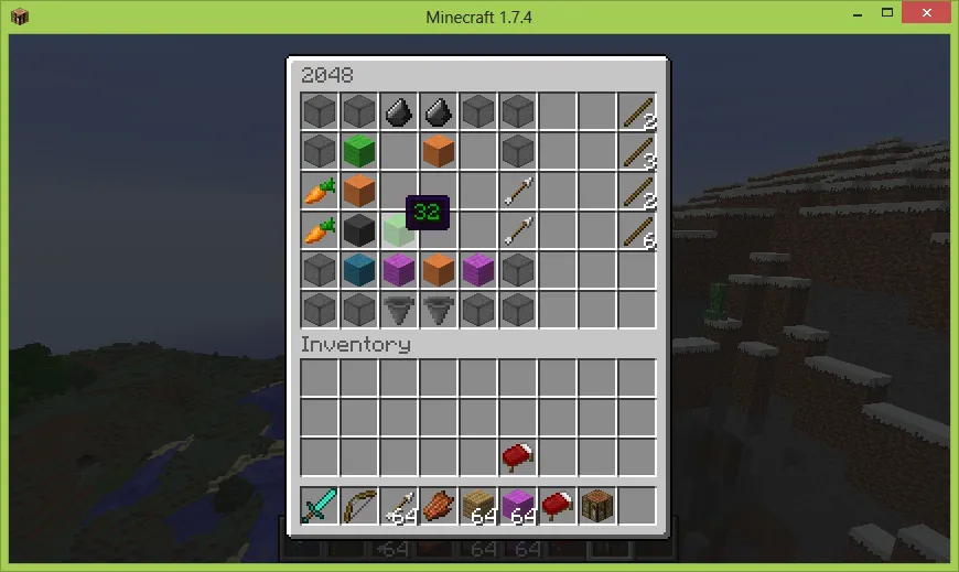 2048 — скриншот 3 (Плагины, Minecraft)
