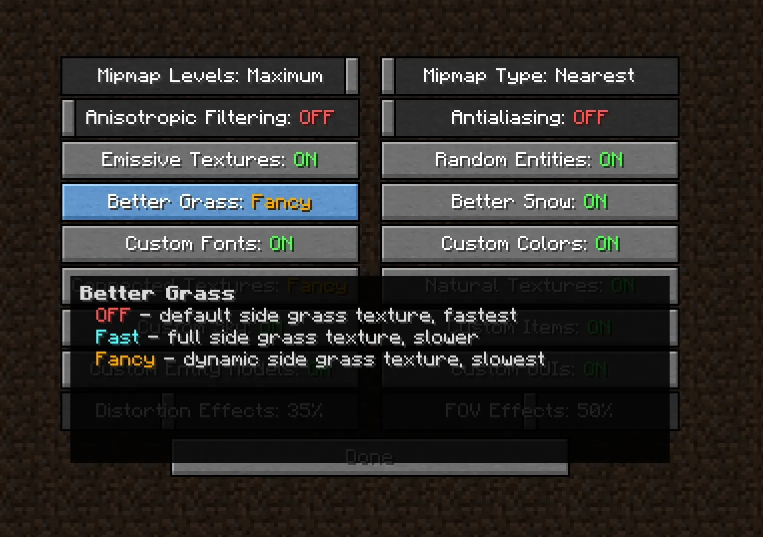 JustTimm's Vanilla Additions, Текстуры, Minecraft