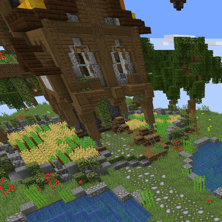 Cobbled Paths — скриншот 2 (Текстуры, Minecraft)