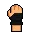 Cursor Black mittens, Текстуры, Minecraft