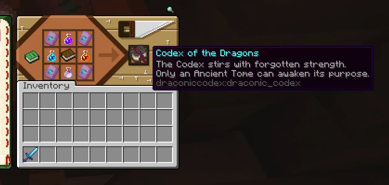 Draconic Codex (Quark Ancient Tome Expansion) — скриншот 12 (Моды, Minecraft)