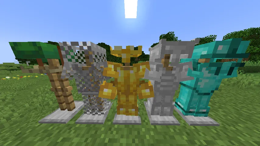 Enhanced Equipements Textures, Текстуры, Minecraft